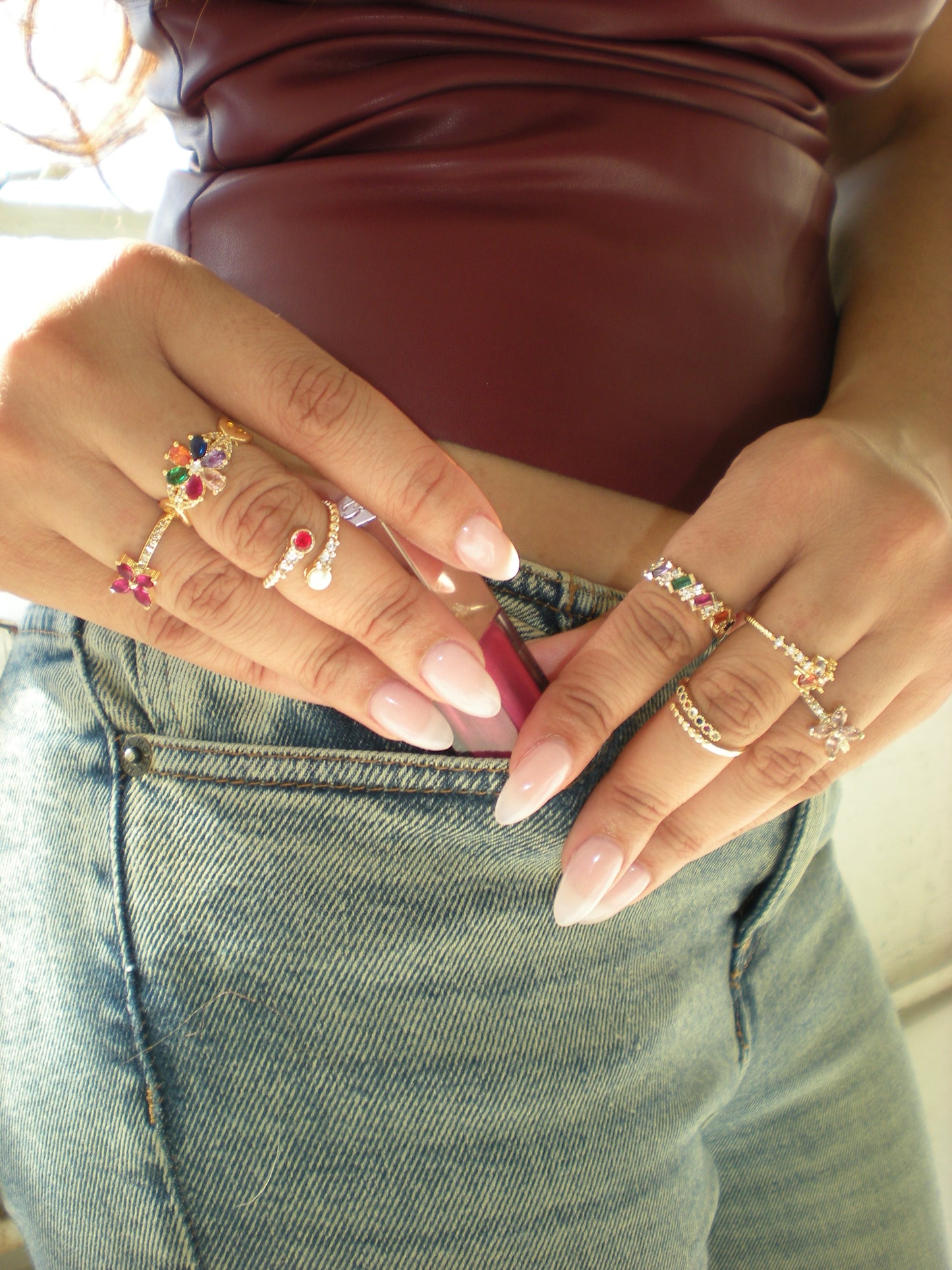 Fleur 18K Ring