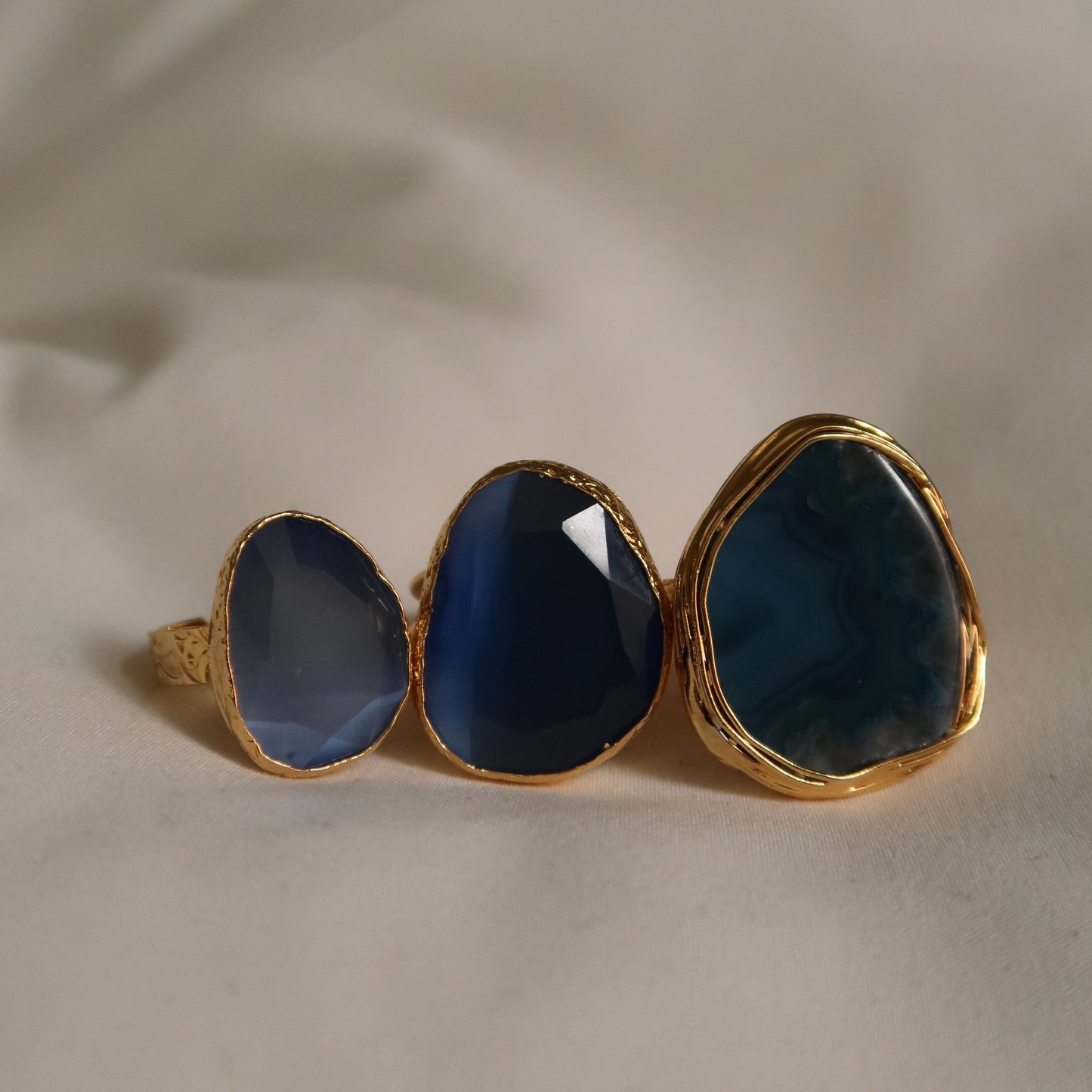 Aqua 18K Ring