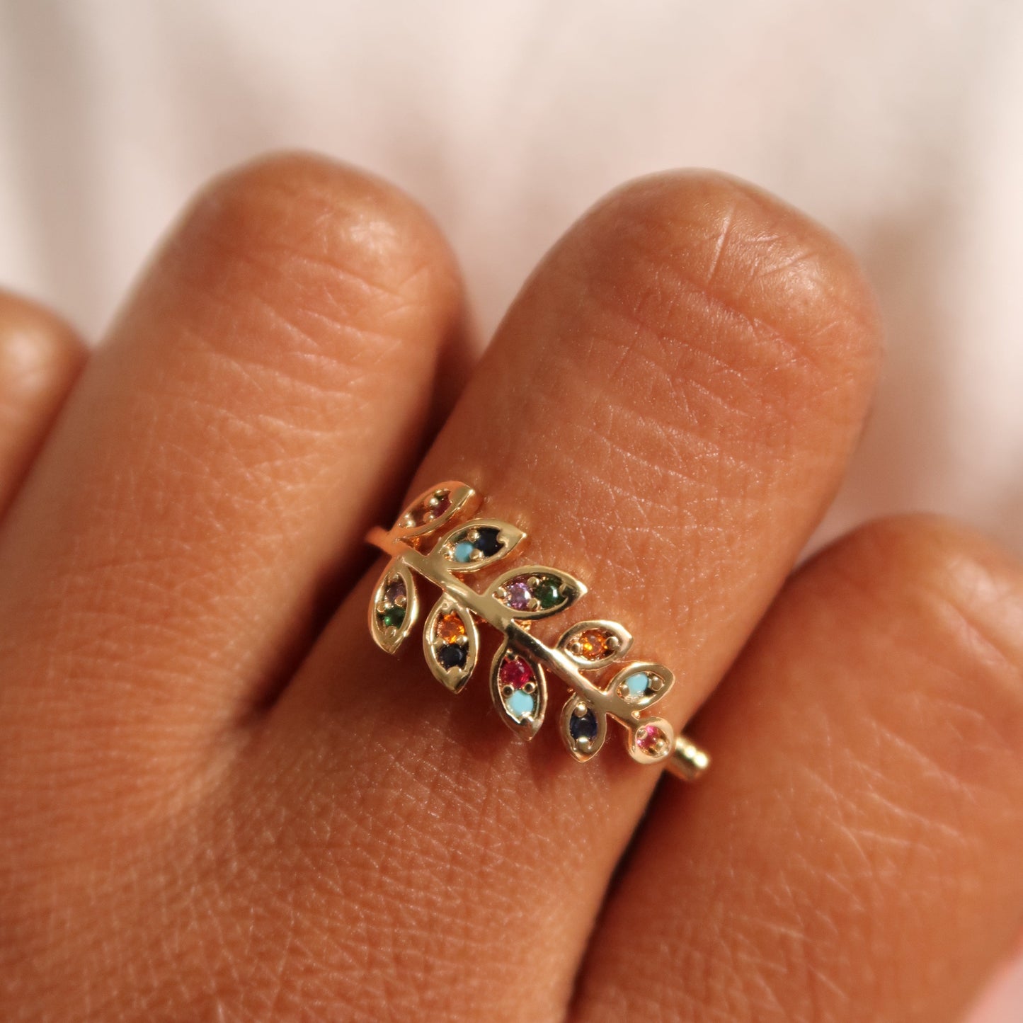 Palmier 18K Ring