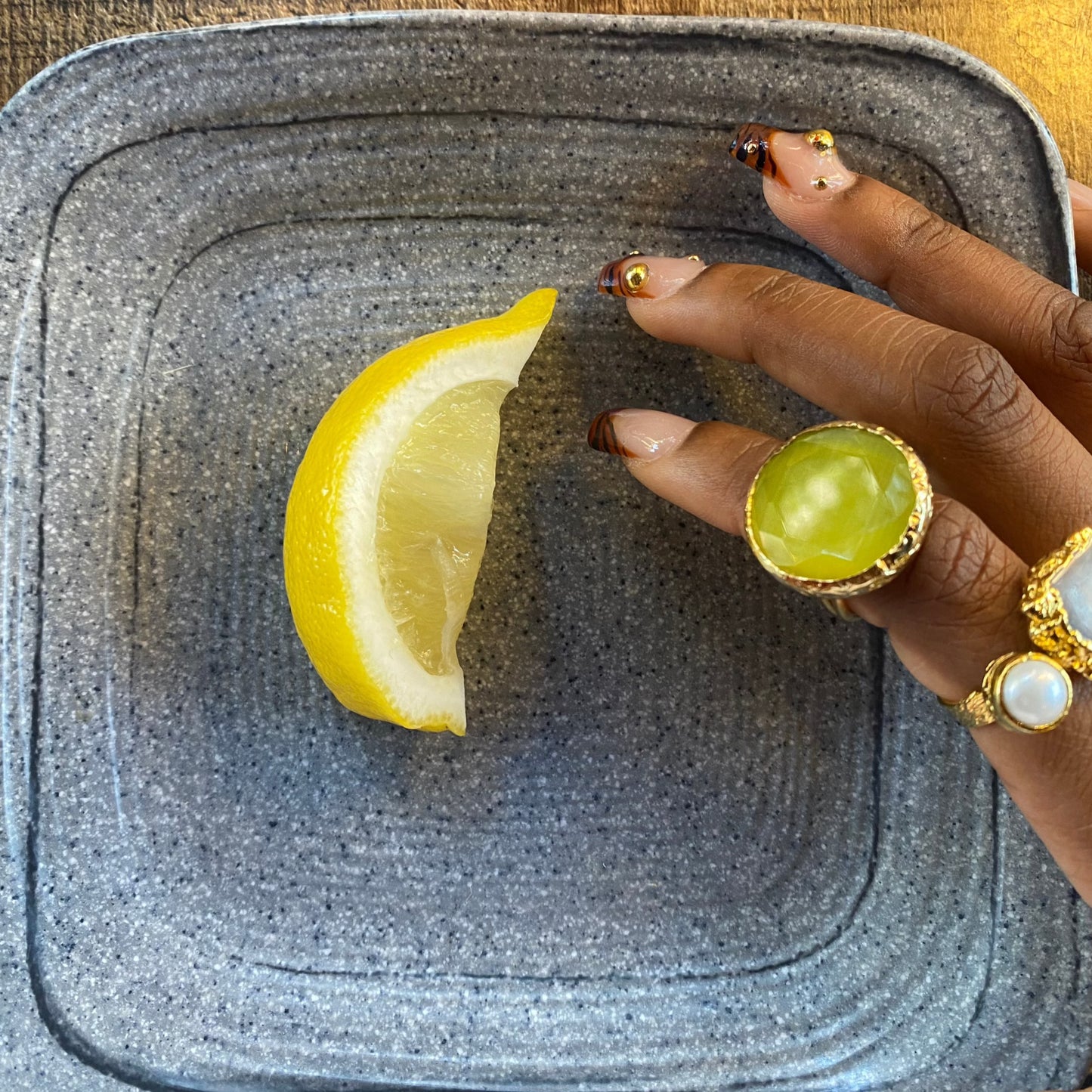 Lemon drop 18K Ring