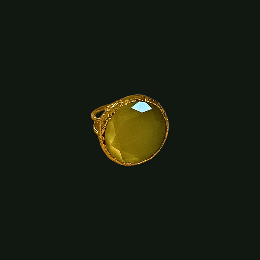 Lemon drop 18K Ring