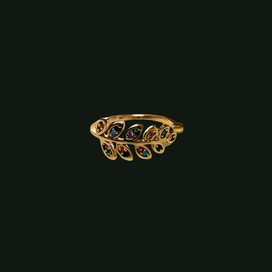Palmier 18K Ring